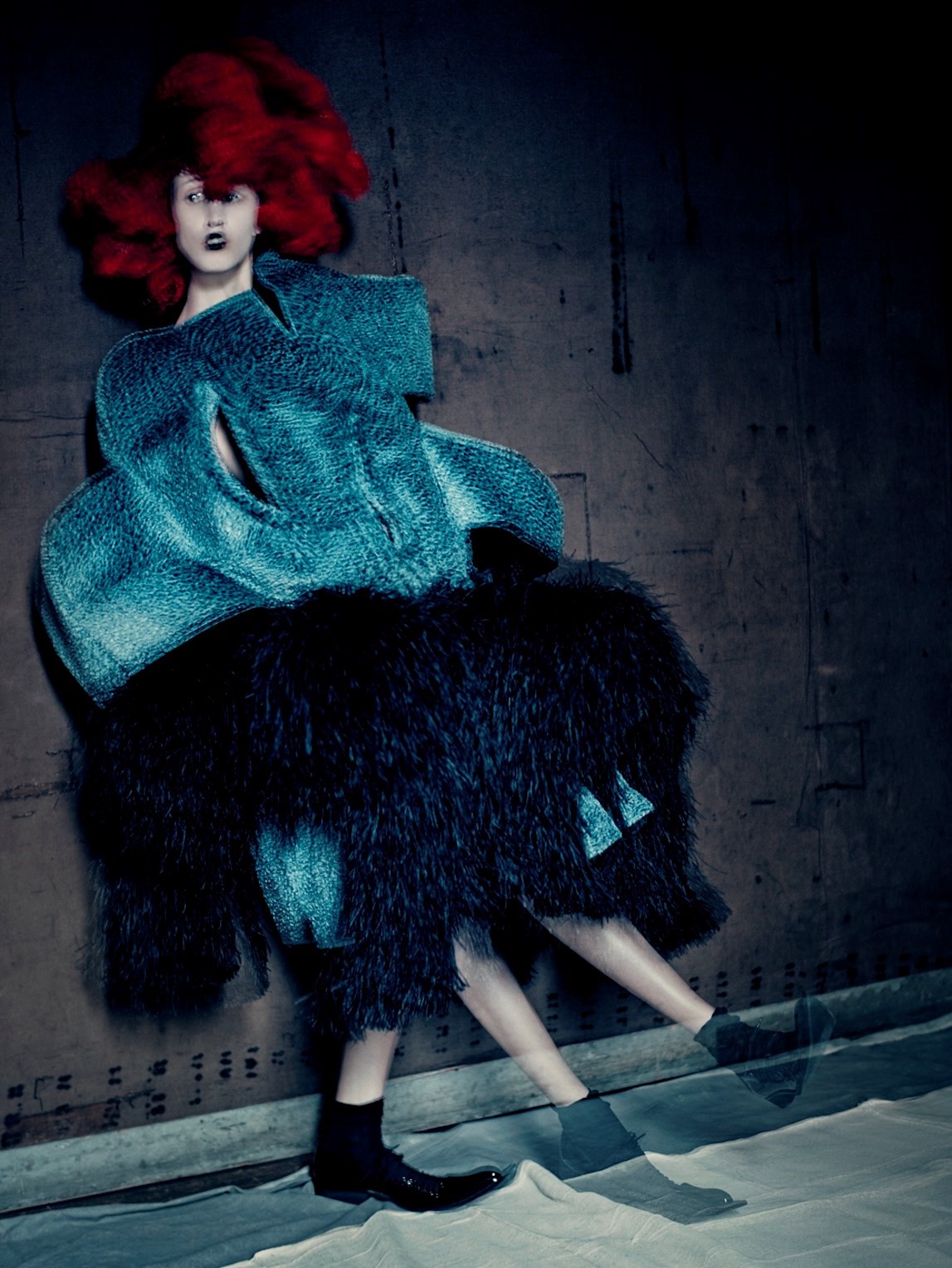 Anna, Paris 2015 Paolo Roversi Comme des Garçons